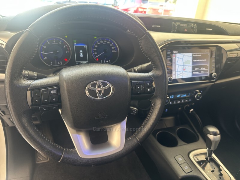 HILUX 2.7 SRV 4X2 CD 16V FLEX 4P AUTOMÁTICO - 2020 - CANELA