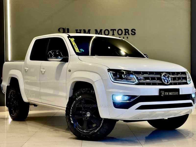 AMAROK 3.0 V6 TDI HIGHLINE CD DIESEL 4MOTION AUTOMÁTICO - 2018 - CAXIAS DO SUL