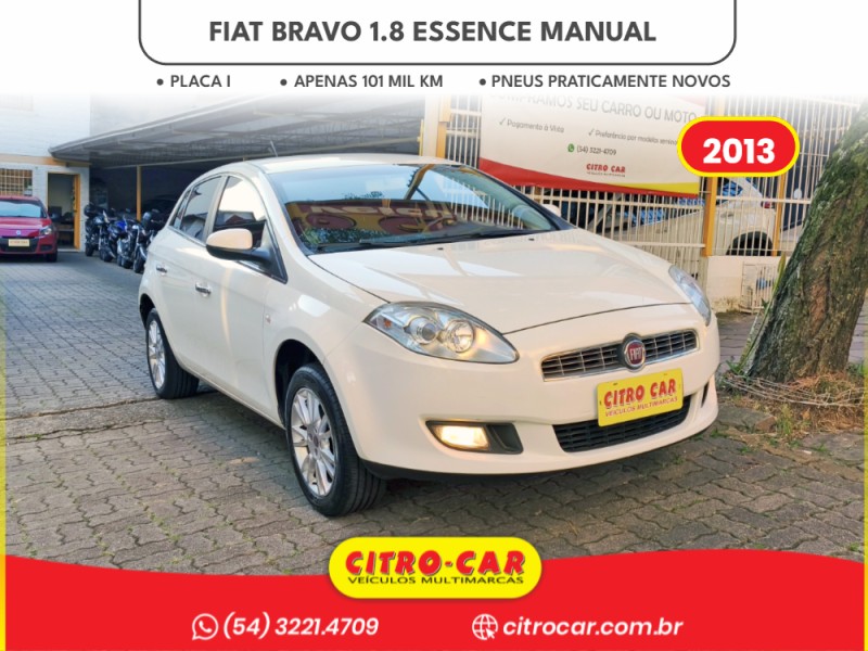 bravo 1.8 essence 16v flex 4p manual 2013 caxias do sul