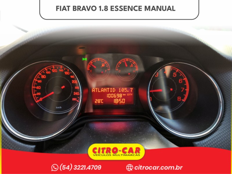 BRAVO 1.8 ESSENCE 16V FLEX 4P MANUAL - 2013 - CAXIAS DO SUL