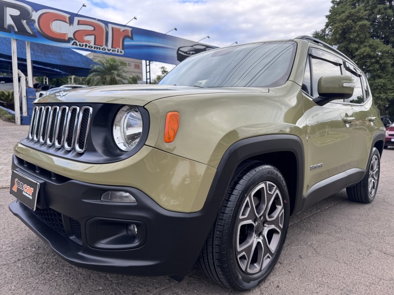 renegade 1.8 16v flex 4p automatico 2016 dois irmaos