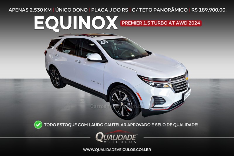 equinox 1.5 premier 16v turbo gasolina 4p automatico 2024 santa cruz do sul