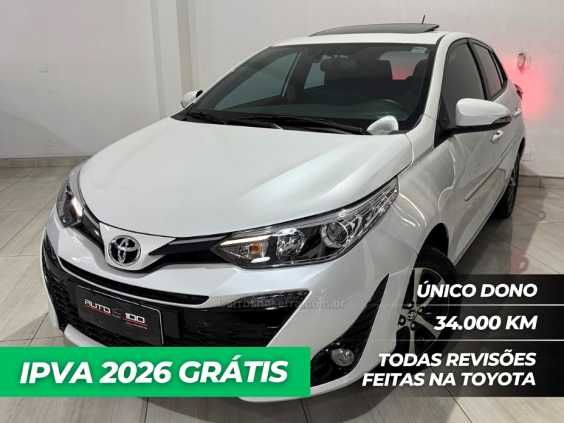 yaris 1.5 xls connect 16v flex 4p automatico 2022 caxias do sul