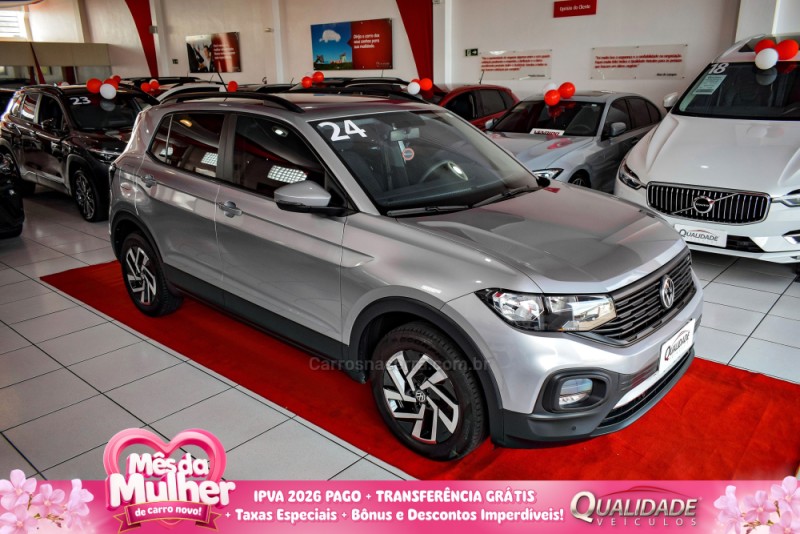 t cross 1.0 tsi 200 sense automatico 2024 santa cruz do sul