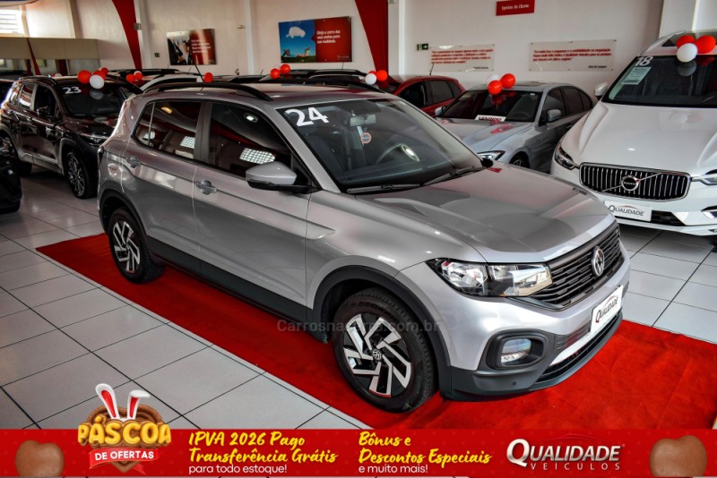 t cross 1.0 tsi 200 sense automatico 2024 santa cruz do sul