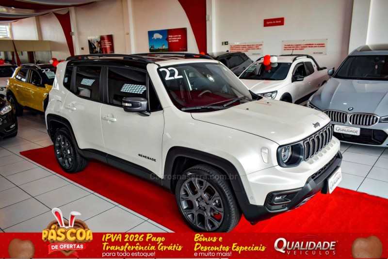 RENEGADE 1.3 S T270 16V TURBO FLEX 4X4 4P AUTOMÁTICO