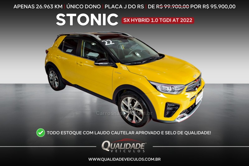 stonic 1.0 tgdi sx hibrido 4p automatico 2022 santa cruz do sul