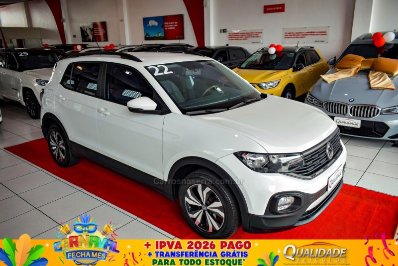 t cross 1.0 tsi 200 sense automatico 2022 santa cruz do sul