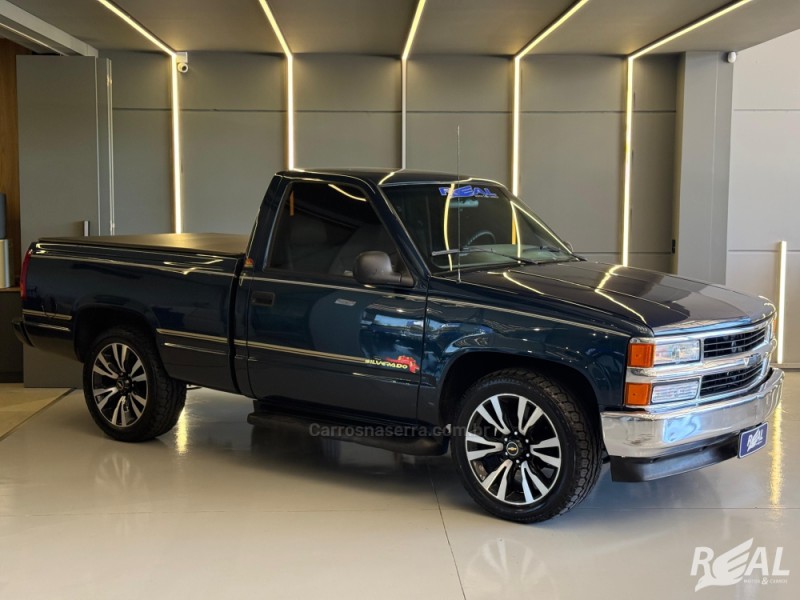 SILVERADO 4.1 CONQUEST 4X2 CS 18V DIESEL 2P MANUAL - 1998 - SAPIRANGA