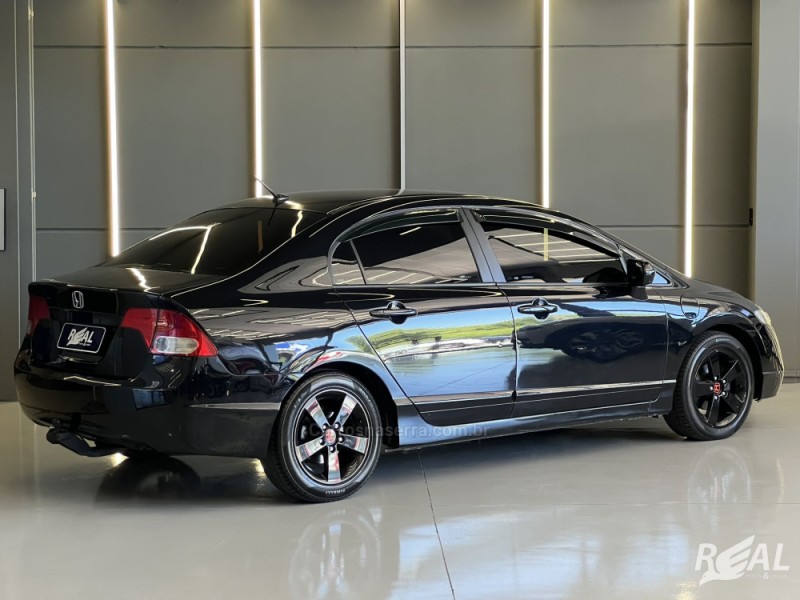 CIVIC 1.8 LXS 16V FLEX 4P MANUAL - 2008 - SAPIRANGA