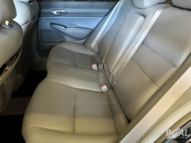 CIVIC 1.8 LXS 16V FLEX 4P MANUAL - 2008 - SAPIRANGA