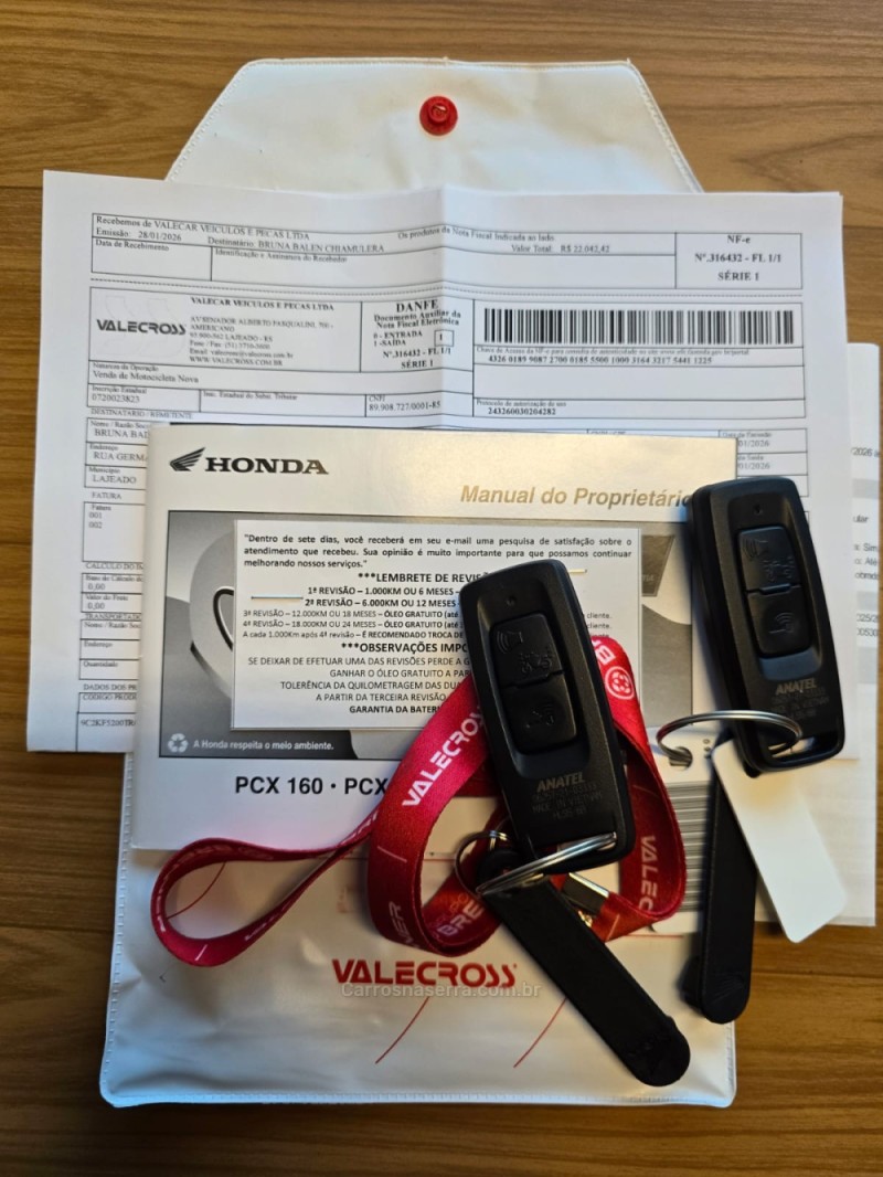 PCX 160 DLX ABS - 2026 - LAJEADO
