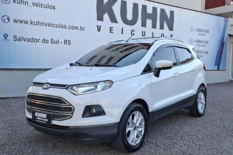 ecosport 1.6 titanium 16v flex 4p manual 2014 salvador do sul