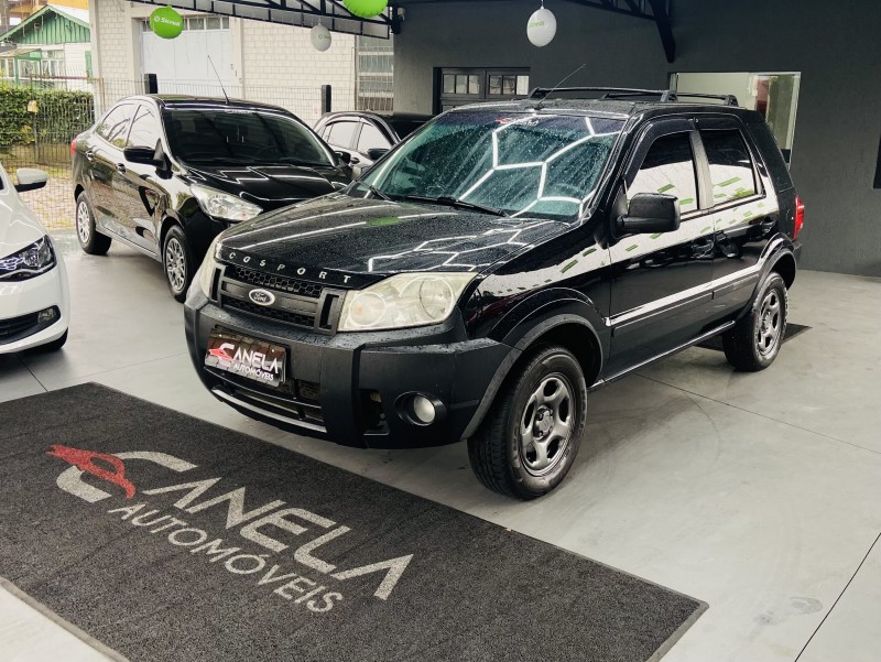 ecosport 1.6 xls 8v gasolina 4p manual 2009 canela