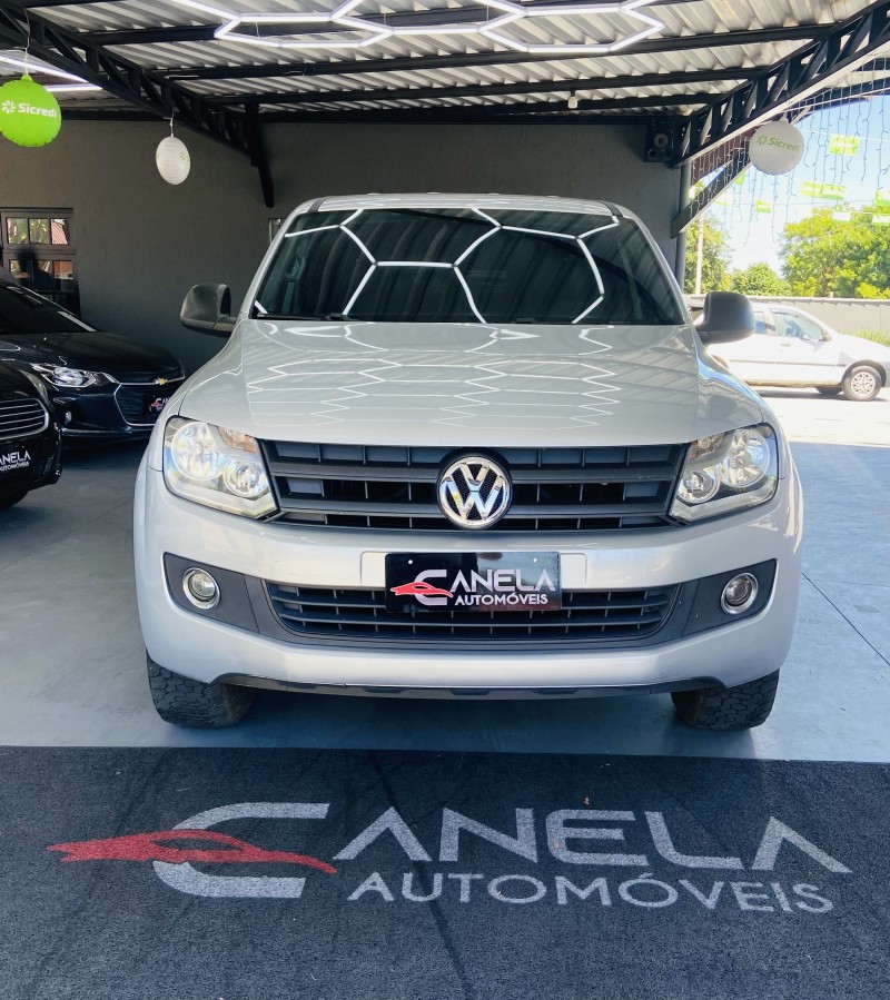 AMAROK 2.0 SE 4X4 CD 16V TURBO INTERCOOLER DIESEL 4P MANUAL - 2014 - CANELA