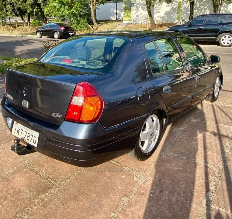 CLIO 1.0 RL 8V GASOLINA 4P MANUAL - 2003 - ESTâNCIA VELHA