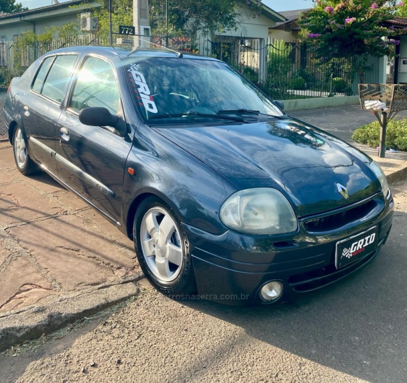 CLIO 1.0 RL 8V GASOLINA 4P MANUAL - 2003 - ESTâNCIA VELHA