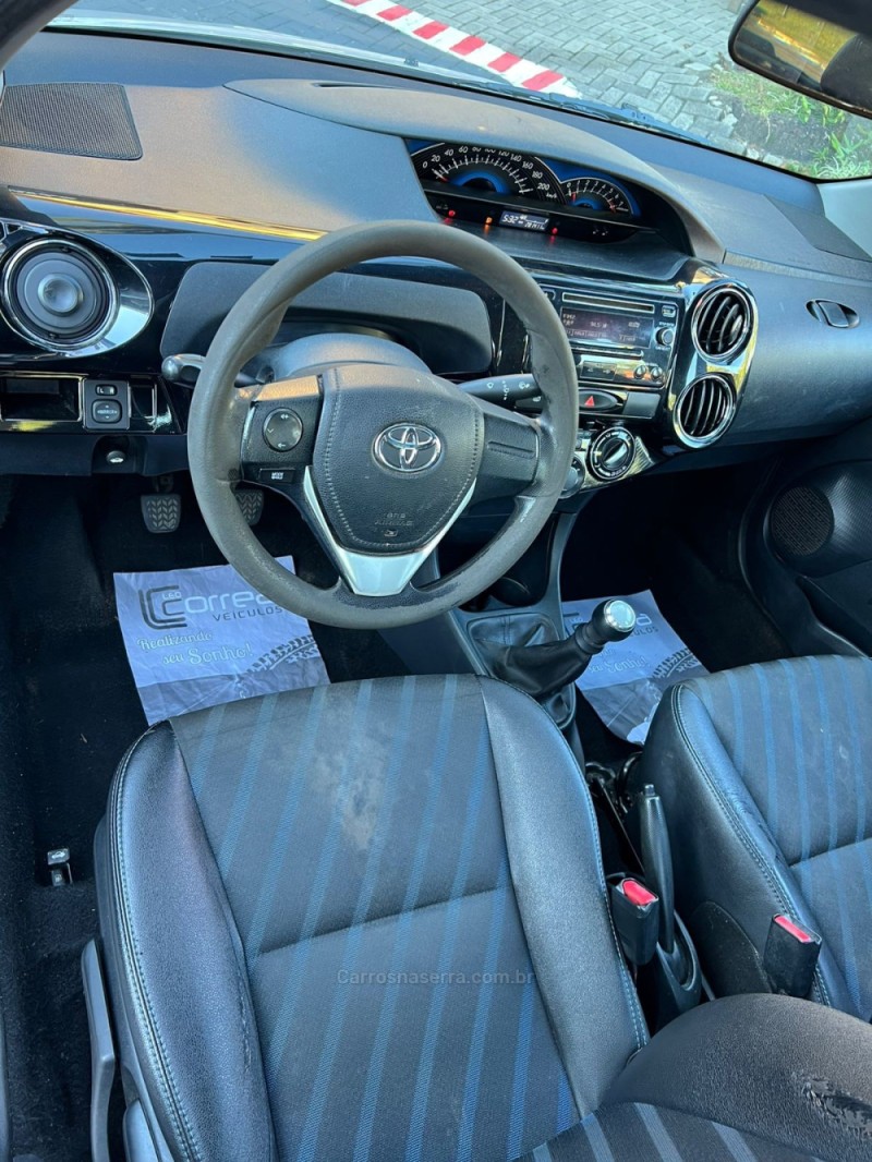 ETIOS 1.5 XS SEDAN 16V FLEX 4P MANUAL - 2016 - CANELA