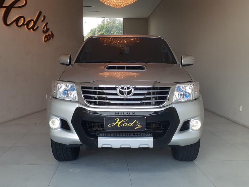 HILUX 3.0 SRV 4X4 CD 16V TURBO INTERCOOLER DIESEL 4P AUTOMÁTICO - 2013 - CANELA