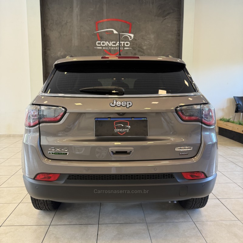 COMPASS 2.0 16V DIESEL LONGITUDE 4X4 AUTOMÁTICO - 2020 - FARROUPILHA