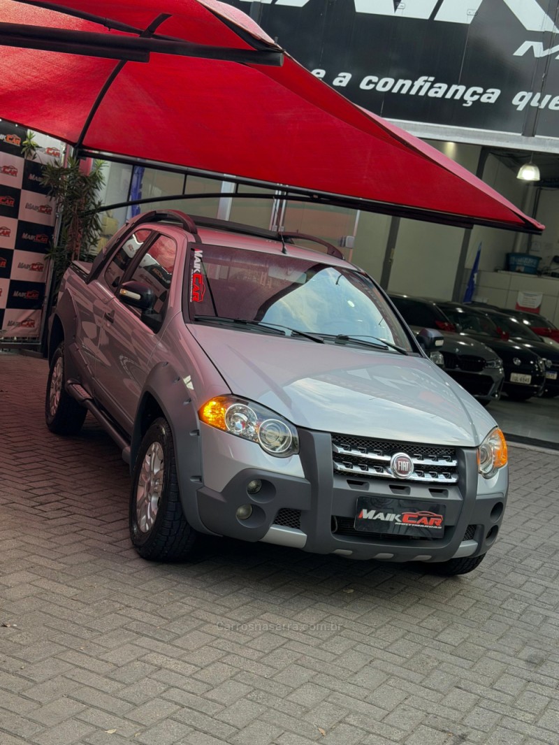 STRADA 1.8 MPI ADVENTURE CD 16V FLEX 2P MANUAL - 2010 - ESTâNCIA VELHA