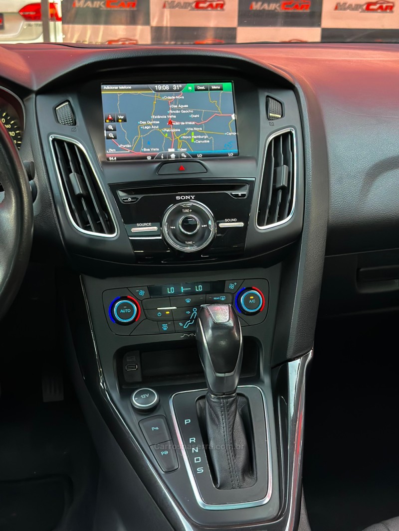 FOCUS 2.0 TITANIUM FASTBACK 16V FLEX 4P AUTOMÁTICO - 2016 - ESTâNCIA VELHA