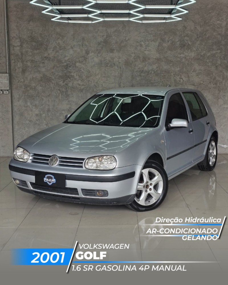 VOLKSWAGEN - GOLF - 2001/2001 - Prata - R$ 25.900,00