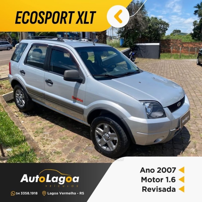 ecosport 1.6 freestyle 16v flex 4p manual 2007 lagoa vermelha