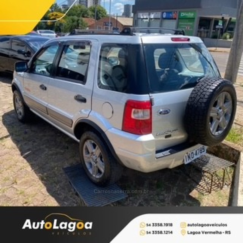 ECOSPORT 1.6 FREESTYLE 16V FLEX 4P MANUAL - 2007 - LAGOA VERMELHA