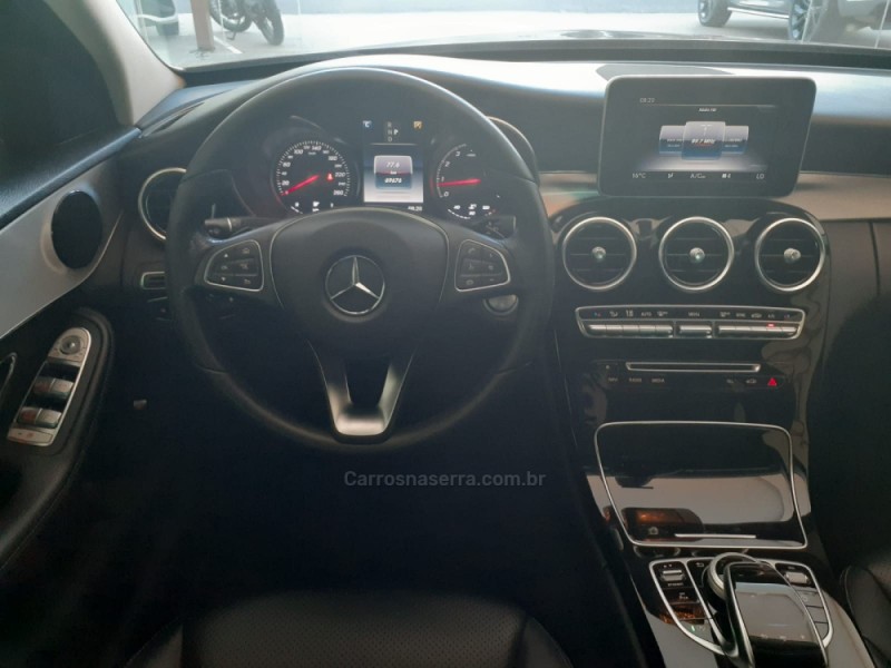 C 180 1.6 CGI AVANTGARDE 16V TURBO GASOLINA 4P AUTOMÁTICO - 2018 - CANELA
