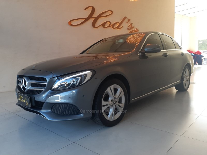 C 180 1.6 CGI AVANTGARDE 16V TURBO GASOLINA 4P AUTOMÁTICO - 2018 - CANELA