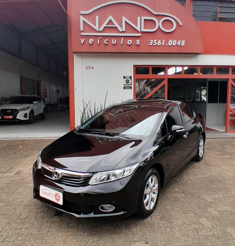 civic 1.8 exs 16v flex 4p automatico 2013 estancia velha