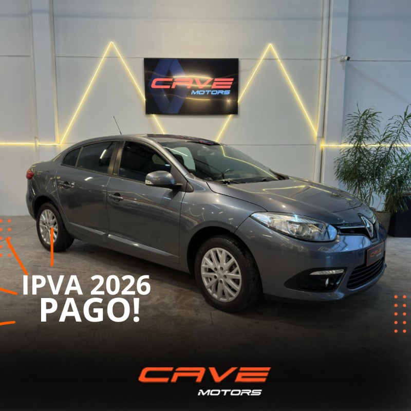 fluence 2.0 dynamique plus 16v flex 4p automatico 2017 caxias do sul