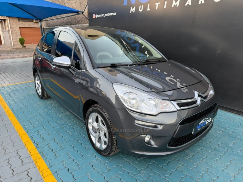 C3 1.6 EXCLUSIVE 16V FLEX 4P AUTOMÁTICO - 2014 - ESTâNCIA VELHA