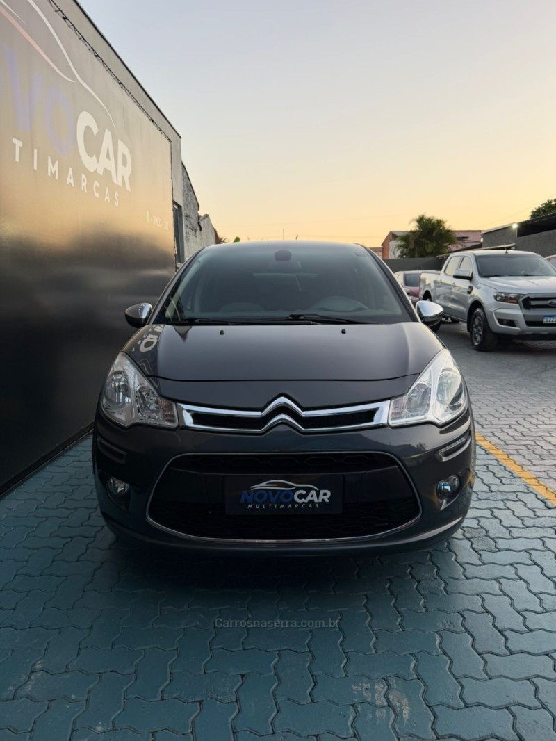 C3 1.6 EXCLUSIVE 16V FLEX 4P AUTOMÁTICO - 2014 - ESTâNCIA VELHA