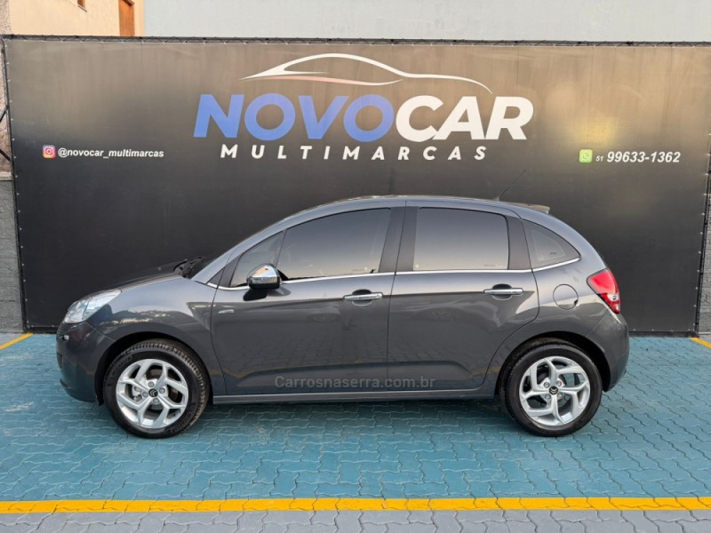 C3 1.6 EXCLUSIVE 16V FLEX 4P AUTOMÁTICO - 2014 - ESTâNCIA VELHA