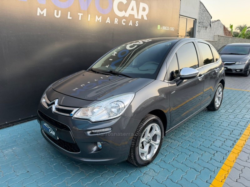c3 1.6 exclusive 16v flex 4p automatico 2014 estancia velha