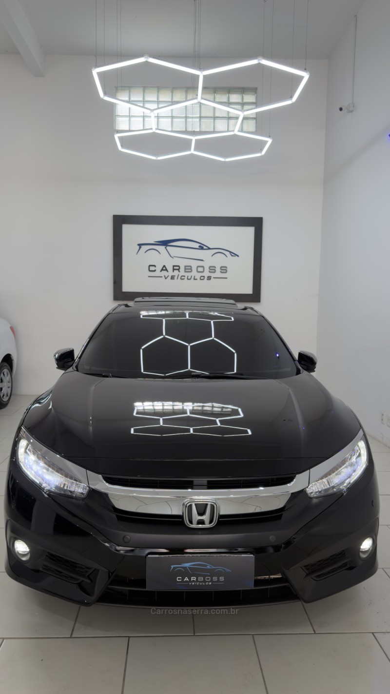 CIVIC 1.5 16V TOURING TURBO GASOLINA 4P AUTOMÁTICO - 2018 - CAXIAS DO SUL
