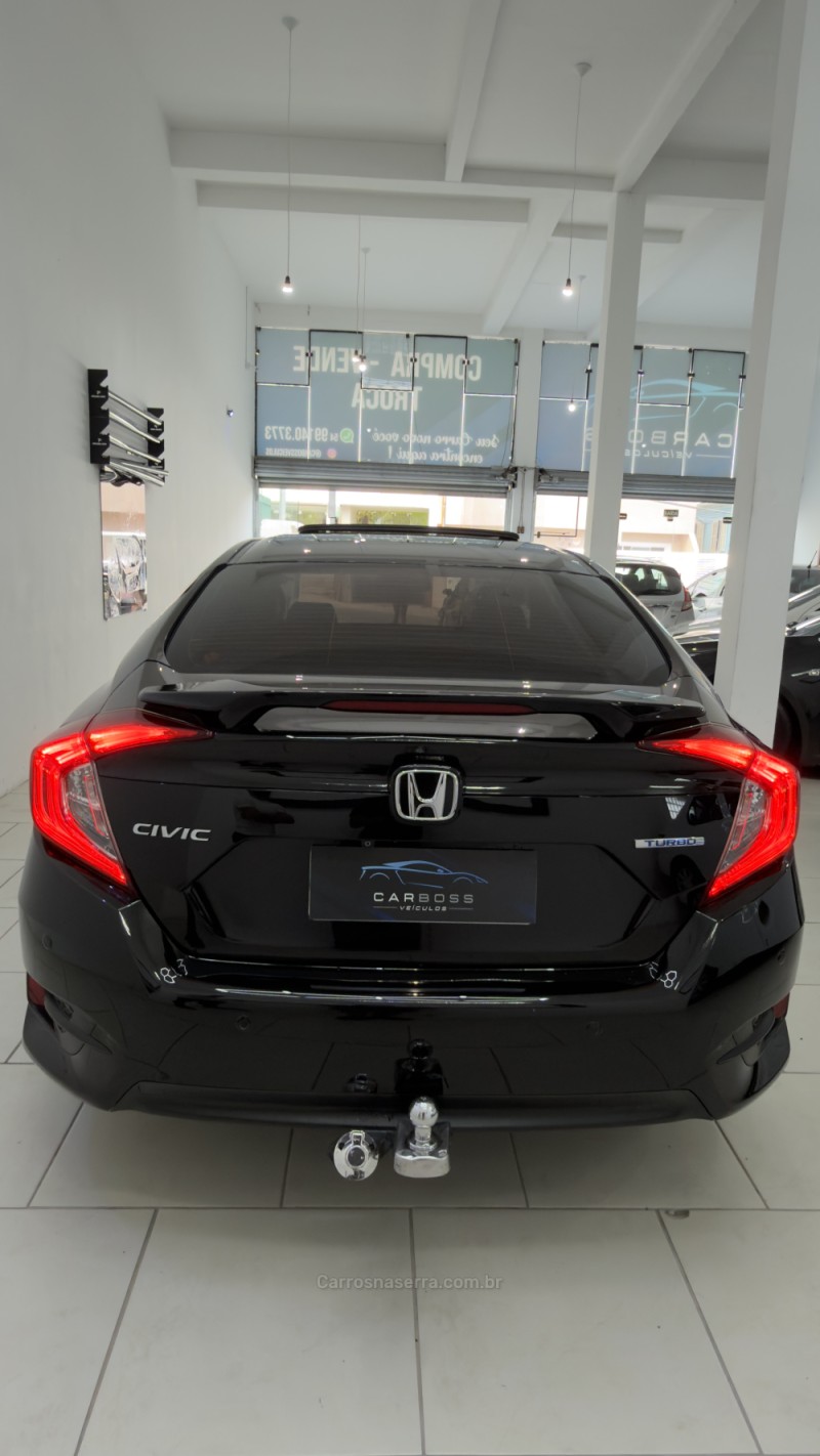 CIVIC 1.5 16V TOURING TURBO GASOLINA 4P AUTOMÁTICO - 2018 - CAXIAS DO SUL