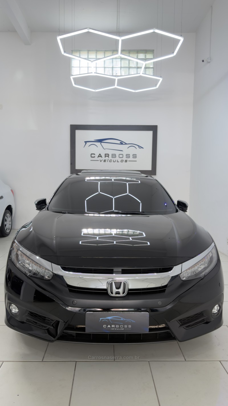 CIVIC 1.5 16V TOURING TURBO GASOLINA 4P AUTOMÁTICO - 2018 - CAXIAS DO SUL