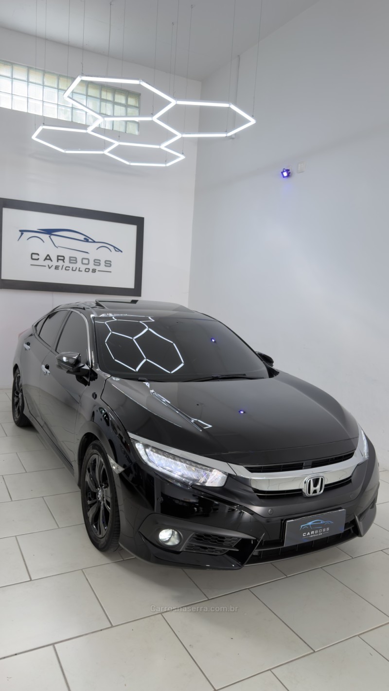 CIVIC 1.5 16V TOURING TURBO GASOLINA 4P AUTOMÁTICO - 2018 - CAXIAS DO SUL