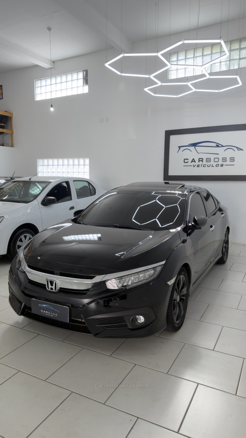 CIVIC 1.5 16V TOURING TURBO GASOLINA 4P AUTOMÁTICO - 2018 - CAXIAS DO SUL