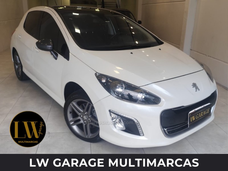 308 1.6 turbo 16v griffe thp 4p flex automatico 2015 bento goncalves