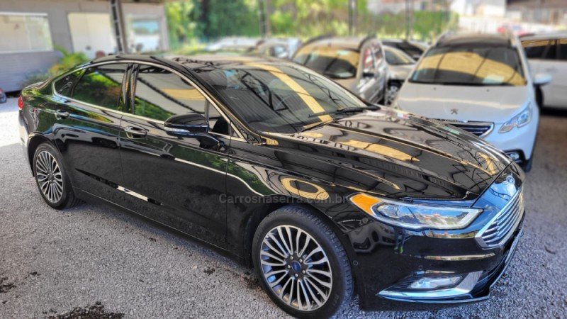 fusion 2.0 titanium gtdi ecoboost awd automatico 2018 caxias do sul