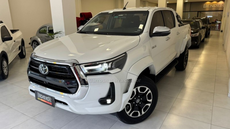 hilux 2.8 srx plus 4x4 cd turbo diesel 4p automatico 2024 salvador do sul