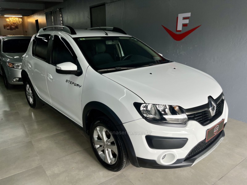 sandero 1.6 stepway 8v flex 4p manual 2015 caxias do sul