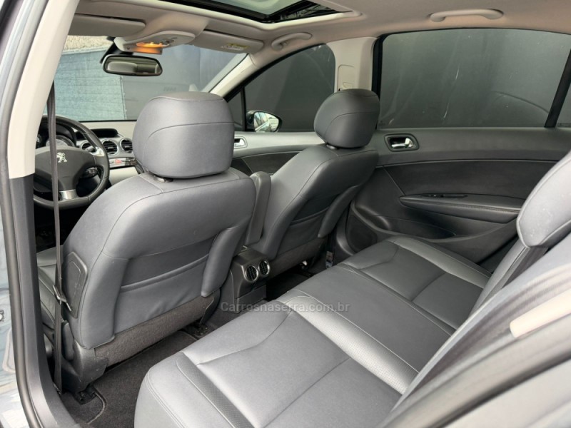 408 1.6 GRIFFE 16V TURBO GASOLINA 4P AUTOMÁTICO - 2017 - ESTâNCIA VELHA