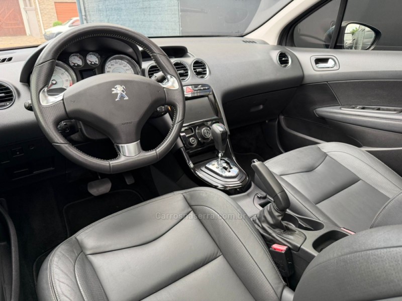 408 1.6 GRIFFE 16V TURBO GASOLINA 4P AUTOMÁTICO - 2017 - ESTâNCIA VELHA