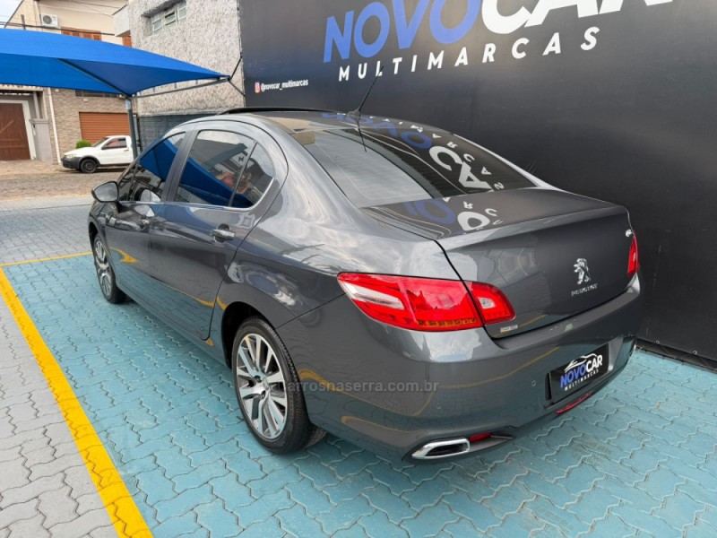 408 1.6 GRIFFE 16V TURBO GASOLINA 4P AUTOMÁTICO - 2017 - ESTâNCIA VELHA