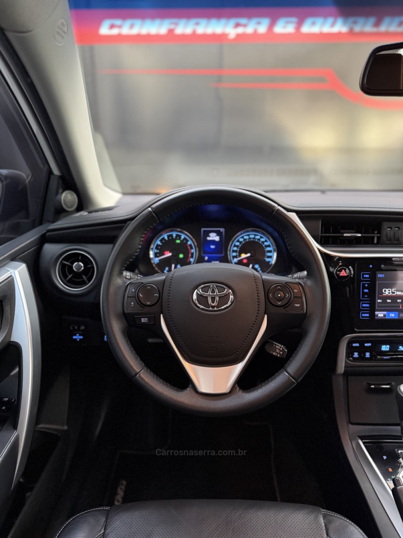 COROLLA 2.0 XEI 16V FLEX 4P AUTOMÁTICO - 2019 - FARROUPILHA